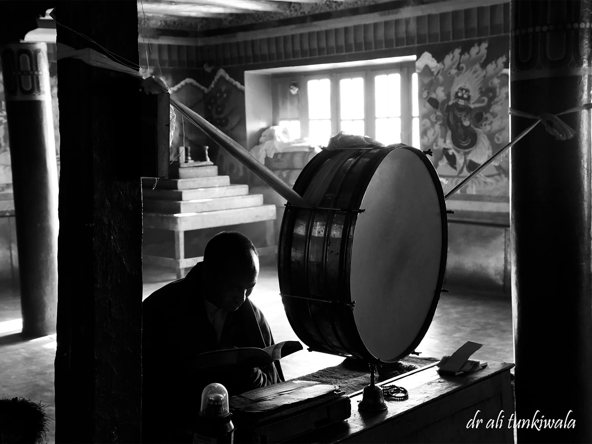 ladakh monastery monk